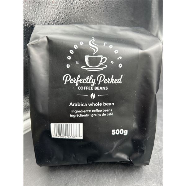 Perfectly Perked Arabica Whole Bean Coffee, 50og