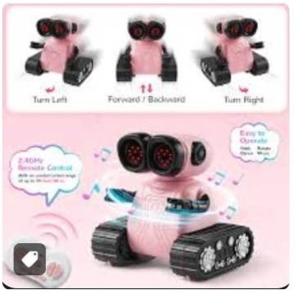 SGILE RC Mini Robot Toy with Remote Control, Rechargeable