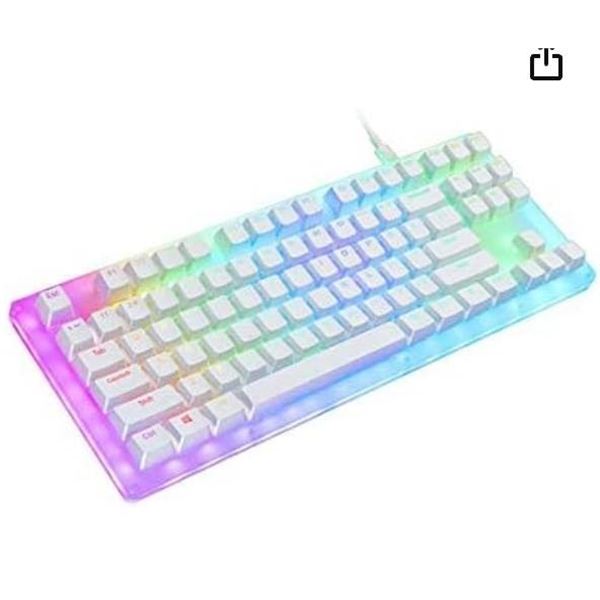 Womier 87 Key K87 Mechanical Keyboard 80% 87 TKL PCB CASE hot swappable Switch Support Lighting Effe