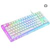Image 1 : Womier 87 Key K87 Mechanical Keyboard 80% 87 TKL PCB CASE hot swappable Switch Support Lighting Effe
