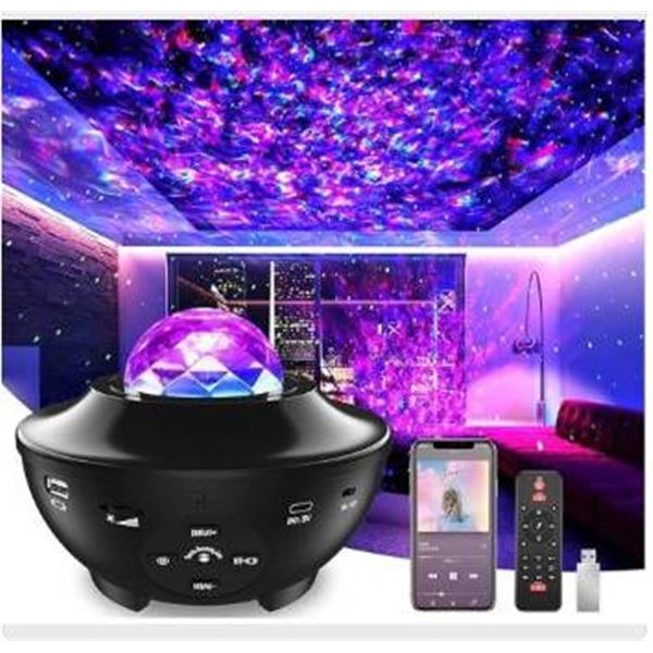 Galaxy Light Star Projector, Galaxy Projector Night Light Kids 4 in 1 w/21 Lighting Modes Starlight 