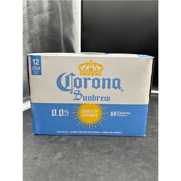 Corona Sunbrew 0.0 Percent Alcohol-Free Beer, 12-Pack, 355ml Cans