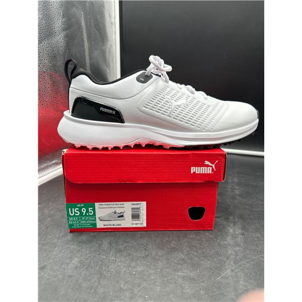 Puma Menâ€™s Size 9.5 Grip Fusion Sport Golf Shoes in White
