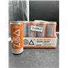 Image 1 : Pack of 12 355ml Cans of ZAO Wild Orange Orange Squeeze Zero Sugar Beverage