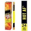 Image 1 : Slim Jim Hot AF Ben Fort Spicy Sausage Snack, 24 x 27.5 g, 659 g Total
