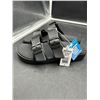 Image 1 : Skechers Black Sandals with Adjustable Straps, Size 8