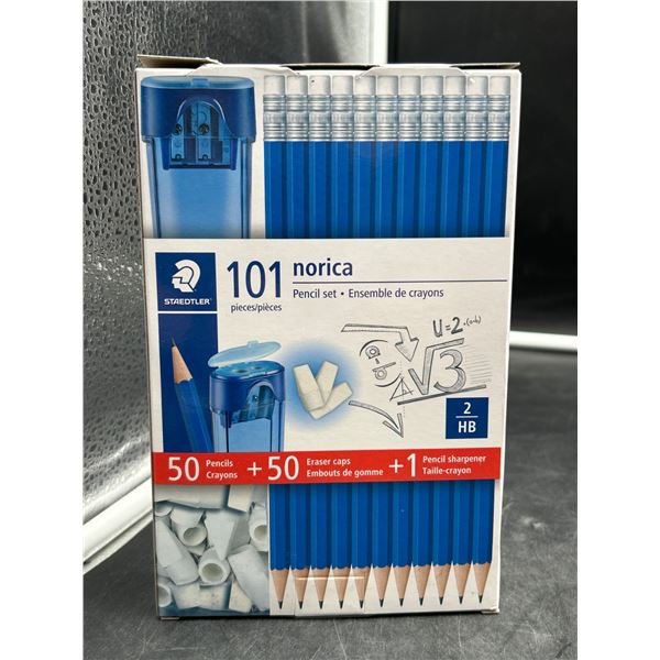 Staedtler Norica 101 Piece HB Pencil Set with Accessories