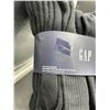 Image 3 : GAP Cotton Crews Socks, Size 6-12, Cushioned Sole, Black Color