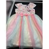 Image 1 : Jona Michelle Girlsâ€™ Dress with Multicolor Design, Size 10