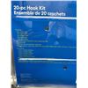 Image 2 : Valu+ 20-Pc Hook Kit With Utility and Ladder Hooks