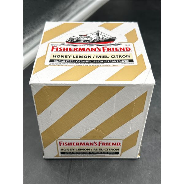 Fishermanâ€™s Friend Honey-Lemon Sugar-Free Lozenges, 8 x 22 Count