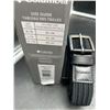 Image 2 : Columbia Comfort Stretch Belt with Leather Trim, Black, L/G Size