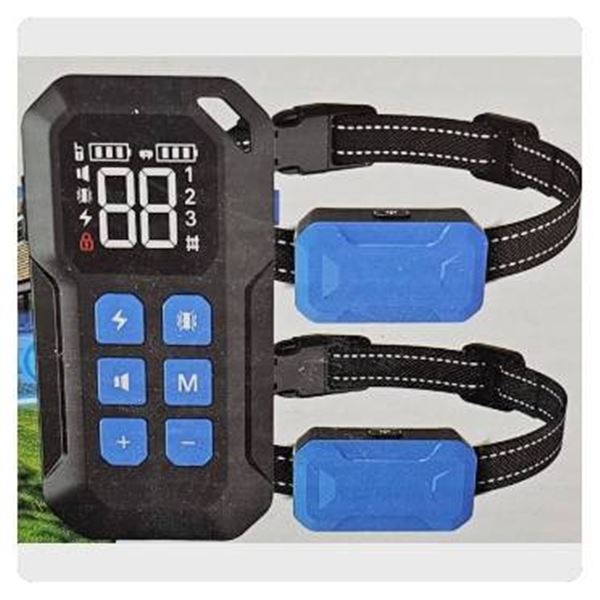 2-in-1 Wireless Dog Fence and Training Collar System