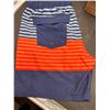 Image 3 : Roots Menâ€™s Striped Swim Shorts, Size Medium, Polyester Blend