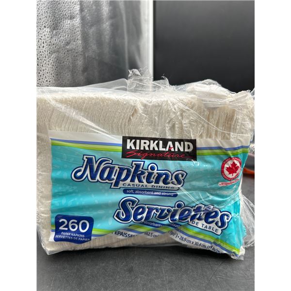 Kirkland Signature Casual Dining Napkins, 260 Count