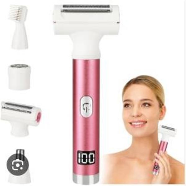 4-in-1 Rechargeable Grooming Kit Model RF-300 With LED Display