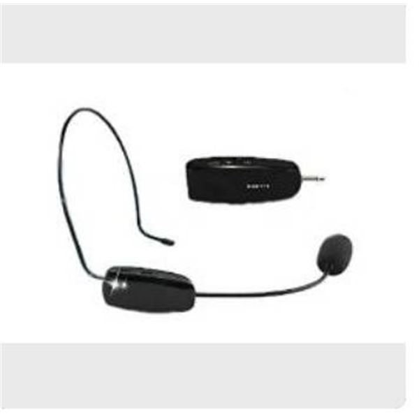 2020 Upgrade 2.4G Wireless Microphone System with Headset
