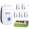 Image 1 : Ultrasonic Pest Repeller, Indoor Ultrasonic Repellent Electronic Plug in Pest Control, 6 Pack