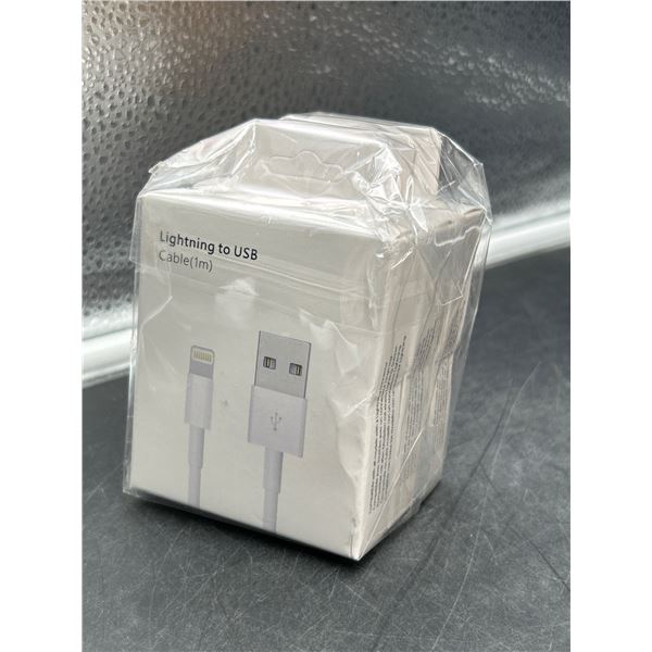Lightning to USB Cable 1m Lot of 3