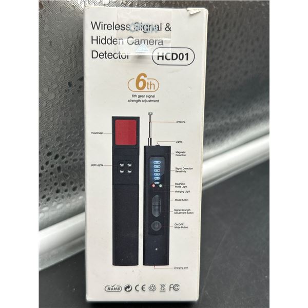 Wireless Signal and Hidden Camera Detector Model HCD01