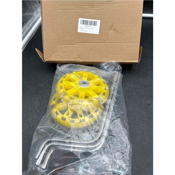 Auxiliary Wheels with Yellow Design, Model X0048DYP61, for 12-20 Inch Use