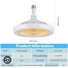 Image 1 : LED Multi-Function Fan Light with Remote Control