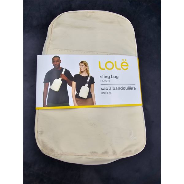 Lole Sling Bag With Adjustable Strap, Beige
