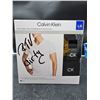 Image 1 : Calvin Klein 4-Pack V-Neck Cotton Stretch T-Shirts, Size L/G