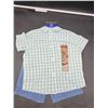 Image 1 : Gap Kids 2-Piece Shirt and Shorts Set, Size 3, Green/Blue