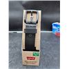 Image 1 : Leviâ€™s Menâ€™s XL/TG Black Leather Belt, Size 40-42