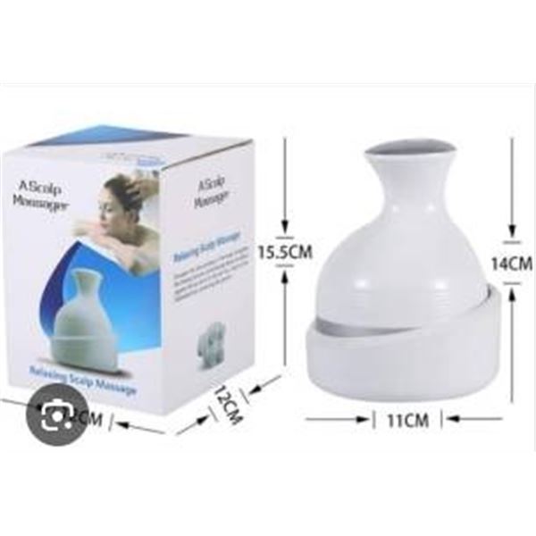 A Scalp Massager With Relaxing Massage Design