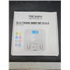 Image 2 : Triomph Electronic Body Fat Scale with 396 lb Weight Capacity, Model EMS601