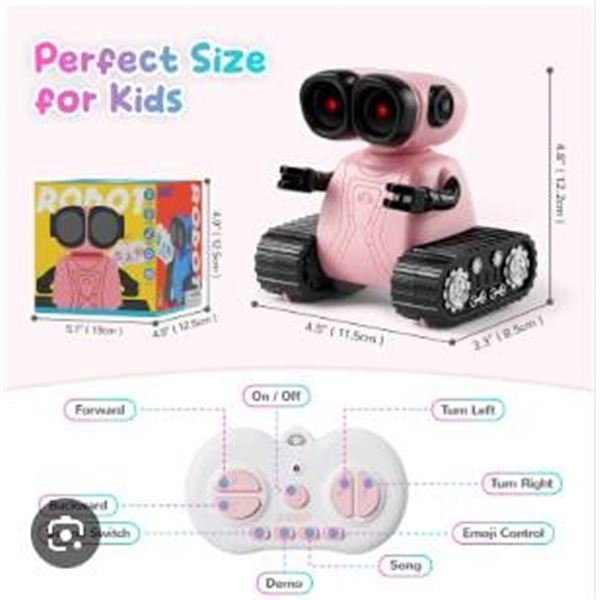 SGILE Mini Robot R/C With 2.4 GHz Control and Multifunction Features