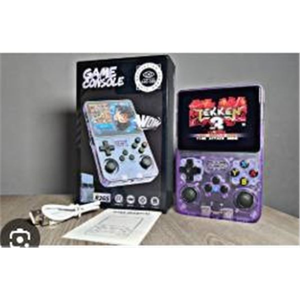 Portable Handheld Gaming Console with Dual Controllers