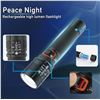 Image 1 : Peace Night LED Flashlight FL-035L2-CA with Accessories