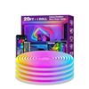 Image 1 : AILBTON LED Neon Rope Light 20ft with Remote Control and Music Sync
