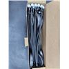Image 3 : 8-Count Solar Outdoor Lights With Stainless Steel Ground Rods