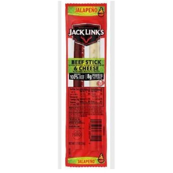 Jack Linkâ€™s Sasquatch Size Beef and Cheese Sticks (12 x 69g)