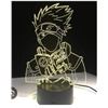 Image 1 : 3D Illusion Night Light with Remote Control and Multicolor Settings