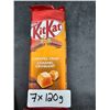 Image 1 : Nestle KitKat Caramel Crisp Chocolate Bars, 7 x 120g