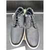 Image 2 : Menâ€™s Black Lace-Up Shoes, Sizes 10 and 12, Item 3888710 and 3888712