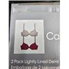 Image 4 : Calvin Klein 34B 2 Pack Lightly Lined Demi Bras in Microfiber
