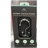 Image 2 : 2 Moda Shower Curtain Hooks with 12 Pieces Each