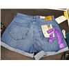 Image 2 : Calvin Klein Jeans Womenâ€™s High Rise Short, Size 31