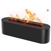 Image 1 : Flame Diffuser Essential Oil Diffusers with 7 Color Lights,Silent Aroma Diffuser w/Timer Auto-Off, U