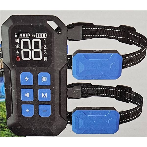 2-in-1 Dog Wireless Fence and Training Collar System