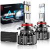 Image 1 : KWHVOIY H7 LED Headlight Bulbs, 68W, Waterproof, Pack of 2