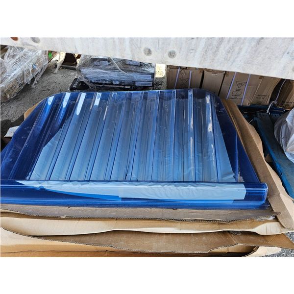 Corrugated Blue Panel Sheets for Roofing Applications â€“ 1 PER LOTÂ