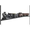Image 1 : R/C Rail Steam Train 2.4GHz Set With Engine, Cars, and Controller