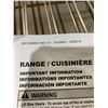 Image 3 : Bosch 30-Inch Gas Range with Oven â€“ Model 5V0VMJ (Manufactured December 2014)